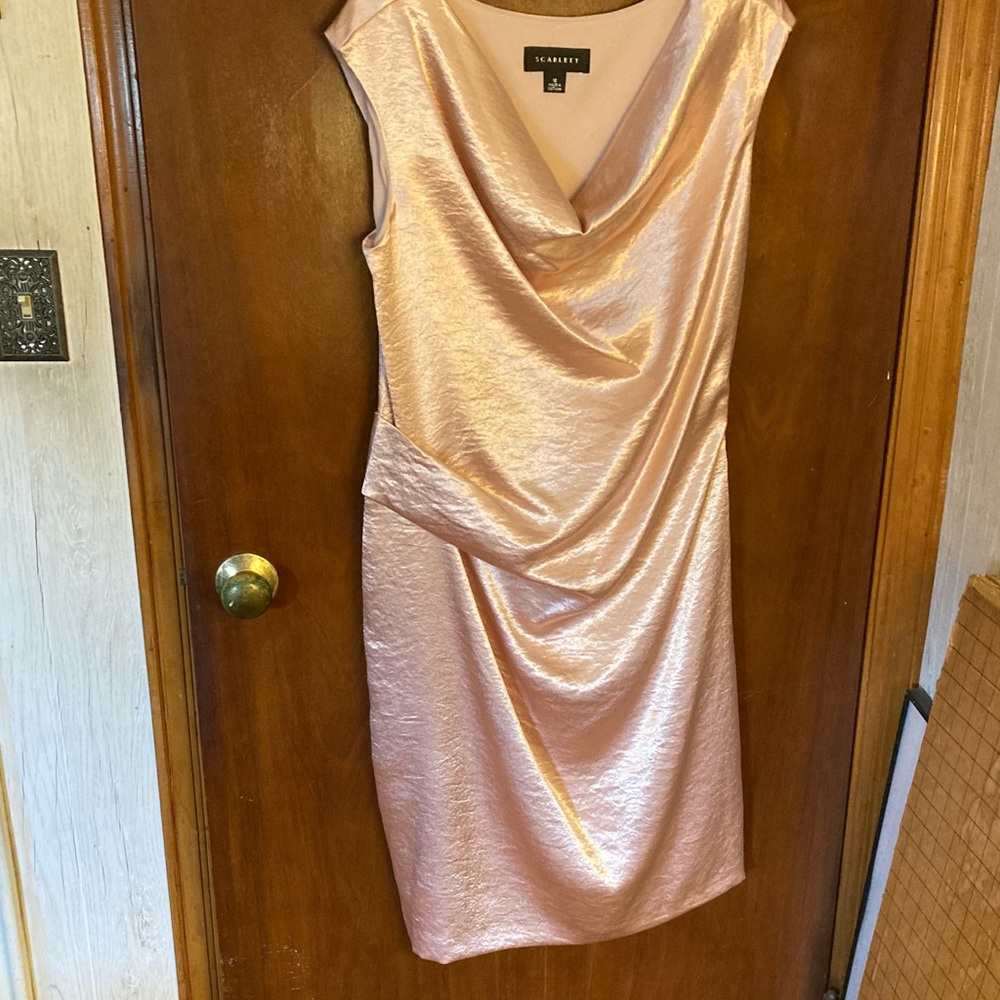 Pink Satin-Like Dress